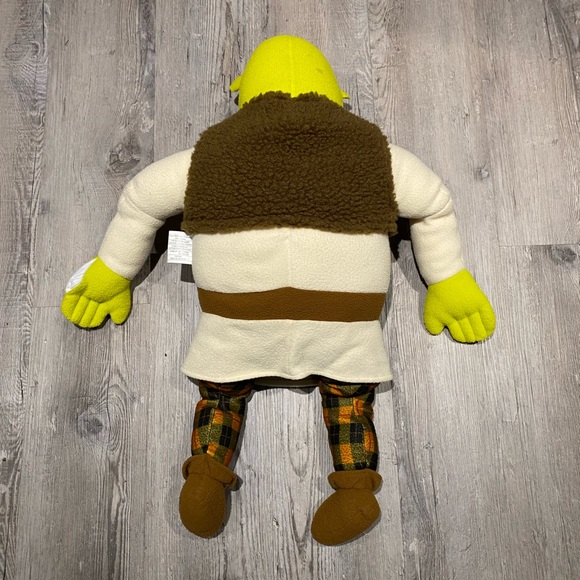 Vintage Shrek 2 Plush 2004 Collectible DreamWorks 28” Cuddle Pillow Jumbo - Picture 3 of 4